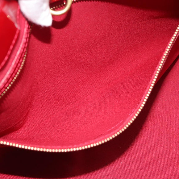LOUIS VUITTON Monogram Vernis Wilshire PM Tas Pomme D'amour M93642 Auth 189225