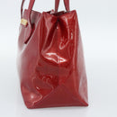 LOUIS VUITTON Monogram Vernis Wilshire PM Bag Pomme D'amour M93642 Auth 189225-5