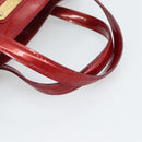 LOUIS VUITTON Monogram Vernis Wilshire PM Bag Pomme D'amour M93642 Auth 189225-7