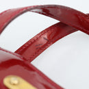 LOUIS VUITTON Monogram Vernis Wilshire PM Bag Pomme D'amour M93642 Auth 189225-9