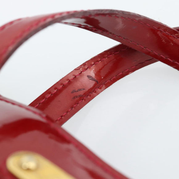 LOUIS VUITTON Monogram Vernis Wilshire PM Tas Pomme D'amour M93642 Auth 189225