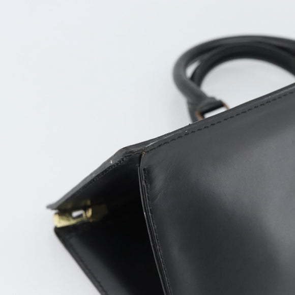 LOUIS VUITTON Epi Sac Tri-angle Hand Bag Black M52092 LV Auth 189228