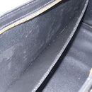 LOUIS VUITTON Epi Sac Tri-angle Hand Bag Black M52092 LV Auth 189228-11