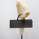 LOUIS VUITTON Epi Sac Tri-angle Hand Bag Black M52092 LV Auth 189228-21