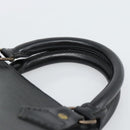 LOUIS VUITTON Epi Sac Tri-angle Hand Bag Black M52092 LV Auth 189228-14
