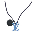 LOUIS VUITTON Metal Collier Charms On the Go Necklace Enamel M63648 Auth 189230V-1