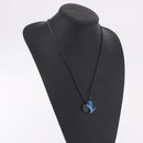 LOUIS VUITTON Metal Collier Charms On the Go Necklace Enamel M63648 Auth 189230V-16