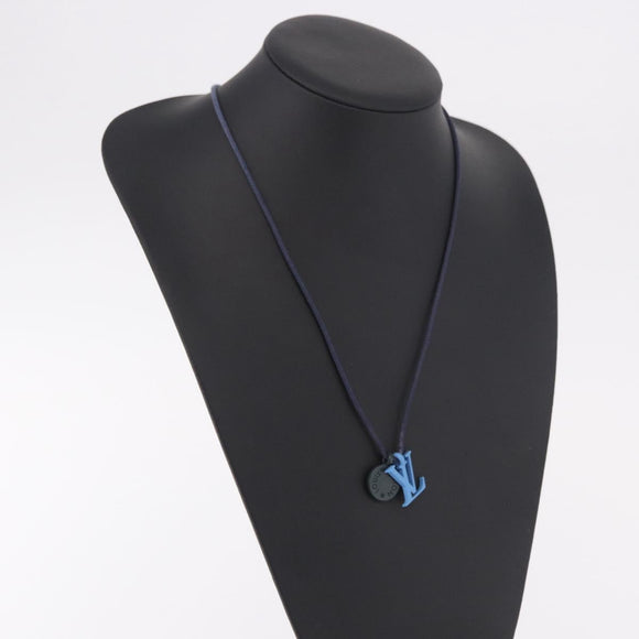 LOUIS VUITTON Metal Collier Charms On the Go Necklace Enamel M63648 Auth 189230V