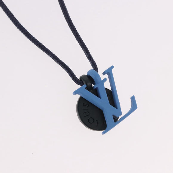 LOUIS VUITTON Metal Collier Charms On the Go Necklace Enamel M63648 Auth 189230V