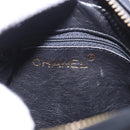 CHANEL COCO Mark Chain Shoulder Bag Patent leather Gold Black CC Auth 189232V-17