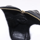 CHANEL COCO Mark Chain Shoulder Bag Patent leather Gold Black CC Auth 189232V-18