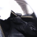 CHANEL COCO Mark Chain Shoulder Bag Patent leather Gold Black CC Auth 189232V-19