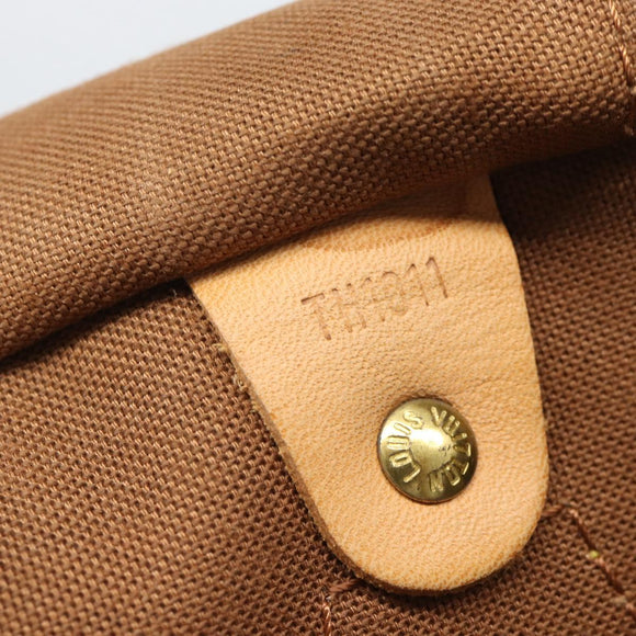LOUIS VUITTON Monogram Speedy 30 Hand Bag M41526 LV Auth 189238