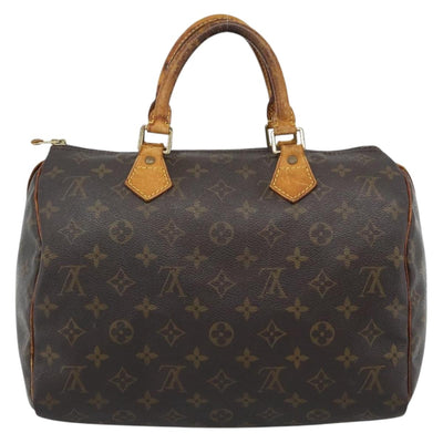 LOUIS VUITTON Monogram Speedy 30 Hand Bag M41526 LV Auth 189238 - 0