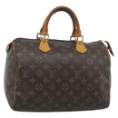 LOUIS VUITTON Monogram Speedy 30 Hand Bag M41526 LV Auth 189239-1