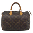 LOUIS VUITTON Monogram Speedy 30 Hand Bag M41526 LV Auth 189239-13
