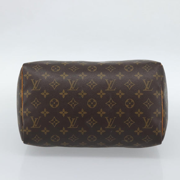 LOUIS VUITTON Monogram Speedy 30 Hand Bag M41526 LV Auth 189239