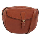 LOUIS VUITTON Epi Jeune FilleMM Shoulder Bag Brown M52153 LV Auth 189241-1
