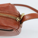 LOUIS VUITTON Epi Jeune FilleMM Shoulder Bag Brown M52153 LV Auth 189241-14