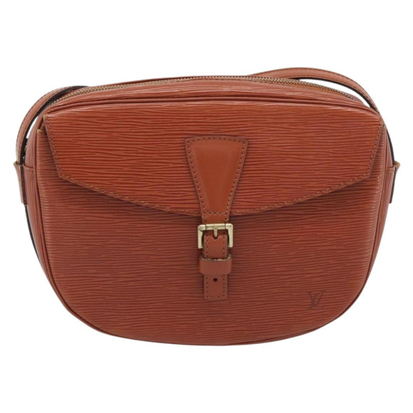 LOUIS VUITTON Epi Jeune FilleMM Shoulder Bag Brown M52153 LV Auth 189241