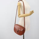 LOUIS VUITTON Epi Jeune FilleMM Shoulder Bag Brown M52153 LV Auth 189241-24