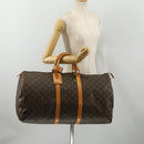 LOUIS VUITTON Monogram Keepall 55 Boston Bag Vintage M41424 LV Auth 189250-24