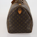 LOUIS VUITTON Monogram Keepall 55 Boston Bag Vintage M41424 LV Auth 189250-3