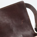 FENDI Mamma Baguette Shoulder Bag Canvas Beads Beige Silver Auth 189253SM-10
