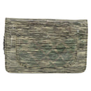 CHANEL COCO Mark Chain Wallet Shoulder Bag Patent White Black CC Auth 189255A-3