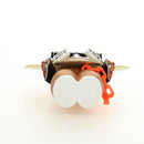 LOUIS VUITTON Monogram Vivienne DJ Brown GI0511 LV Auth 189262SM-6