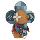 LOUIS VUITTON Monogram Denim Patchwork Vivienne Doll Blue GI0463 Auth 189263SM-1