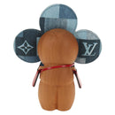 LOUIS VUITTON Monogram Denim Patchwork Vivienne Doll Blue GI0463 Auth 189263SM-2