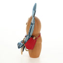 LOUIS VUITTON Monogram Denim Patchwork Vivienne Doll Blue GI0463 Auth 189263SM-3