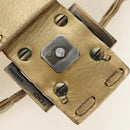 FENDI Zucca Canvas Mamma Baguette Schoudertas Leer Goud Origineel 189267SAM-23