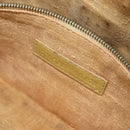 FENDI Zucca Canvas Mamma Baguette Schoudertas Leer Goud Origineel 189267SAM-11