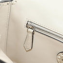 FENDI Celeria Mamma Baguette Schoudertas Leer 2-wegs Ivoor Auth 189268SAM-28