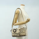 FENDI Celeria Mamma Baguette Schoudertas Leer 2-wegs Ivoor Auth 189268SAM-30