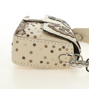 FENDI Celeria Mamma Baguette Schoudertas Leer 2-wegs Ivoor Auth 189268SAM-4