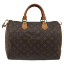 LOUIS VUITTON Monogram Speedy 30 Hand Bag M41526 LV Auth 189273-2