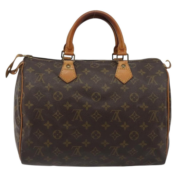 LOUIS VUITTON Monogram Speedy 30 Hand Bag M41526 LV Auth 189273