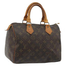 LOUIS VUITTON Monogram Speedy 25 Hand Bag M41528 LV Auth 189274-1