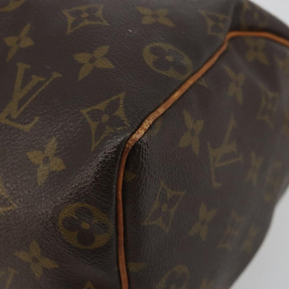 LOUIS VUITTON Monogram Speedy 25 Hand Bag M41528 LV Auth 189274