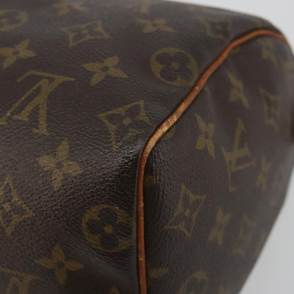 LOUIS VUITTON Monogram Speedy 25 Hand Bag M41528 LV Auth 189274