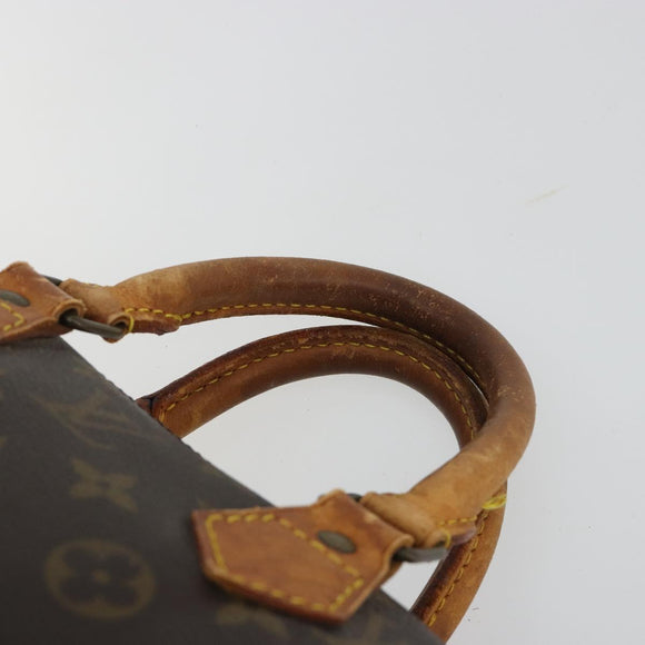 LOUIS VUITTON Monogram Speedy 25 Hand Bag M41528 LV Auth 189274