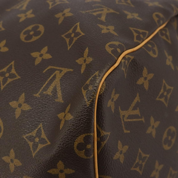 LOUIS VUITTON Monogram Keepall 55 Boston Bag M41424 LV Auth 189275