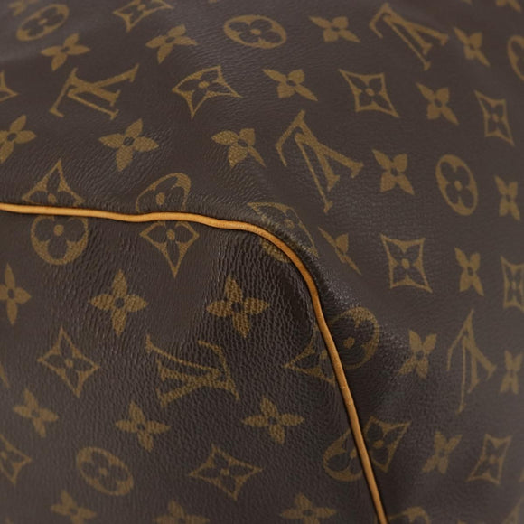 LOUIS VUITTON Monogram Keepall 55 Boston Bag M41424 LV Auth 189275