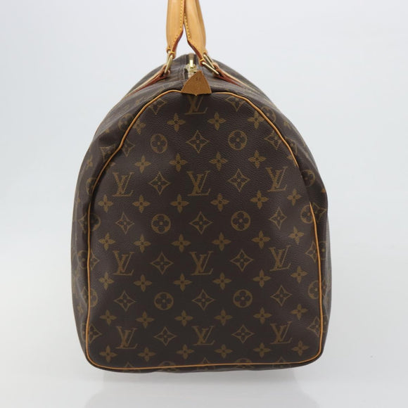 LOUIS VUITTON Monogram Keepall 55 Boston Bag M41424 LV Auth 189275