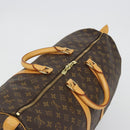LOUIS VUITTON Monogram Keepall 55 Boston Bag M41424 LV Auth 189275-6
