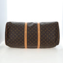 LOUIS VUITTON Monogram Keepall 55 Boston Bag M41424 LV Auth 189276V-5