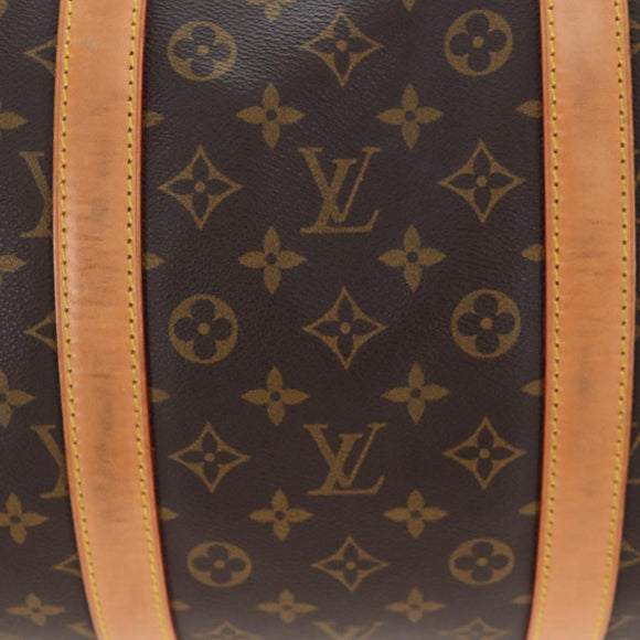 LOUIS VUITTON Monogram Keepall 55 Boston Bag M41424 LV Auth 189276V